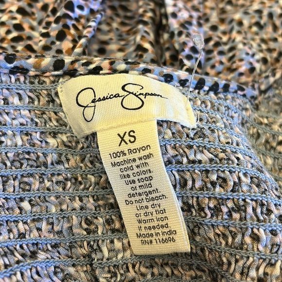 Jessica Simpson BoHo Long Sleeve Dress | SIZE XS - Picture 4 of 5